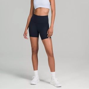 Lululemon Wunder Train 6” High-Rise Biker Shorts Sz 4